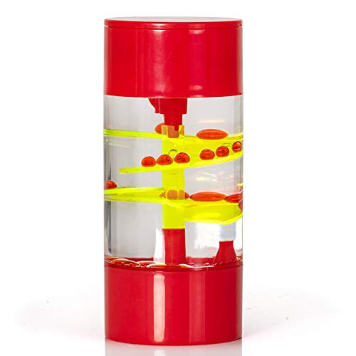 Big Mos Toys Liquid Motion Spiral Timer Toy for Sensory Play - Relaxing Bubble Motion Autism ADHD Fidget Toy  Calming Toy  Sensory Visual Relaxation
