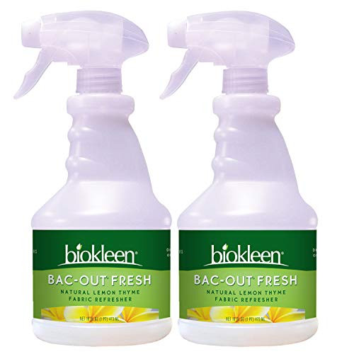 Biokleen Bac-Out Fresh  Fabric Refresher - 2 Pack - Eco-Friendly  Non-Toxic  Plant-Based  No Artificial Fragrance  Colors or Preservatives  Lemon Thym Biokleen Bac-Out Fresh  Fabric Refresher - 2 Pack - Eco-Friendly  Non-Toxic  Plant-Based  No Artificial Fragrance  Colors or Preservatives  Lemon Thym