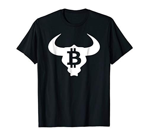 Bitcoin Bull Cryptocurrency Digital Currency Lover T-Shirt