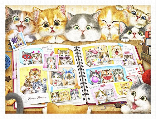 Pintoo - H2051 - Kayomi - Kitten Memory Album - 1200 Piece Plastic Puzzle