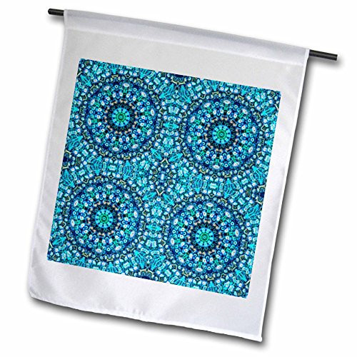 3dRose fl-11608-1 Blue Abstract Digital Art Garden Flag 12 by 18-Inch 3dRose fl-11608-1 Blue Abstract Digital Art Garden Flag 12 by 18-Inch