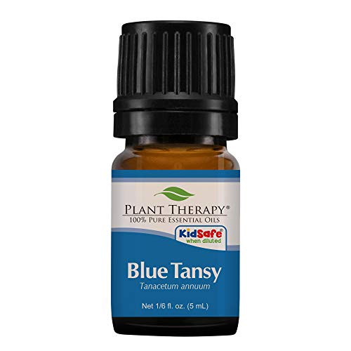 Plant Therapy Blue Tansy Essential Oil 100 Pure  Undiluted  Natural Aromatherapy  Therapeutic Grade 5 mL -1-6 oz-