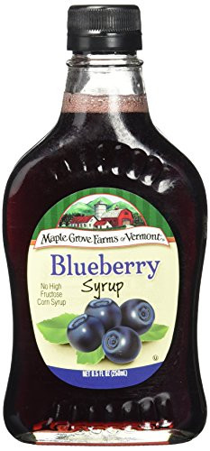 Maple Grove Farms  Blueberry Syrup  8-5 Ounce