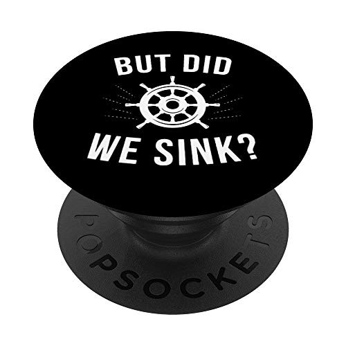 Boating Boat Captain Yachting Gift PopSockets Grip and Stand for Phones and Tablets