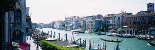 Posterazzi Boats and gondolas Grand Canal Venice Italy Poster Print -36 x 12- Posterazzi Boats and gondolas Grand Canal Venice Italy Poster Print -36 x 12-