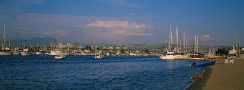 Posterazzi Boats Harbor Newport Beach California USA Poster Print -36 x 12- Posterazzi Boats Harbor Newport Beach California USA Poster Print -36 x 12-