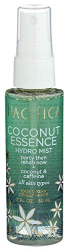 Pacifica  Hydro Mist Coconut Essence Caffeine  2 Fl Oz