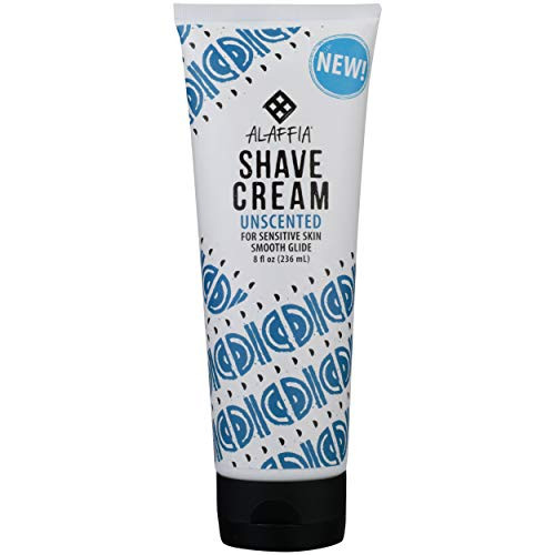 Alaffia  Shave Cream Unscented  8 Fl Oz