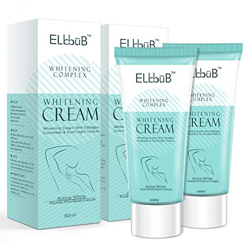 Brightening Cream  Body Cream -2 Pack-  for Armpit  Neck  Knees  Elbows  Sensitive and Private Areas