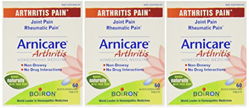 Boiron Arnicare Arthritis - 60 tabs -Pack of 3-