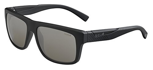 Bolle Clint Sunglasses Matte Black-Shiny  Smoke