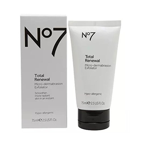 Boots No7 Total Renewal Micro-Dermabrasion Exfoliator  2-5 fl oz - 2pc