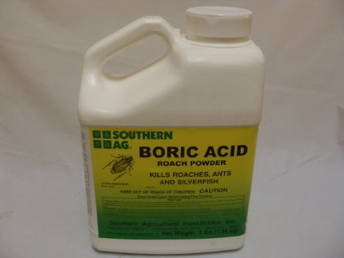 Southern Ag 01003 Boric Acid Roach Powder  3 lbs
