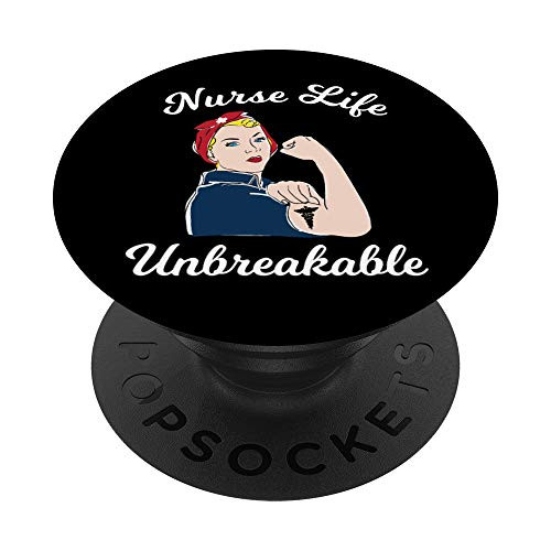 Nurse Life Nurse week Unbreakable Nurses PopSockets Grip and Stand for Phones and Tablets Nurse Life Nurse week Unbreakable Nurses PopSockets Grip and Stand for Phones and Tablets