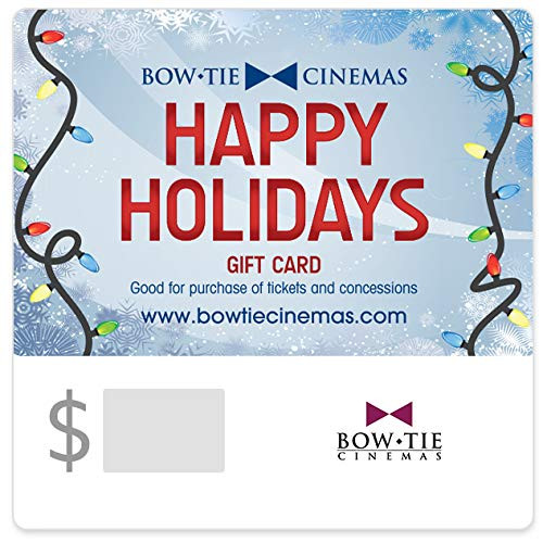 Bow Tie Cinemas Happy Holidays Gift Cards - E-mail Delivery