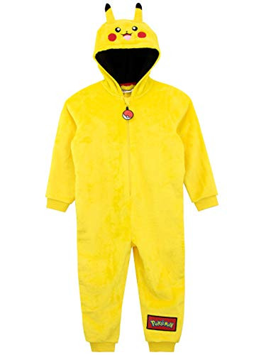 Pokemon Boys Pikachu Onesie Size 7 Yellow