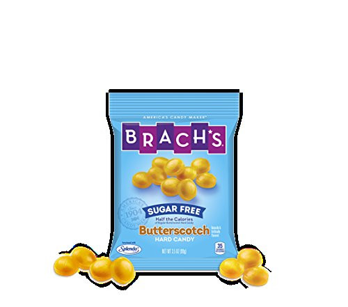 Brachs Sugar Free Butterscotch Hard Candy  6-3-5-ounce Bags