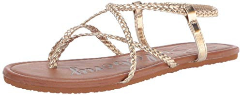 Billabong Womens Crossing Over 2 Sandal  Gold Dust  8