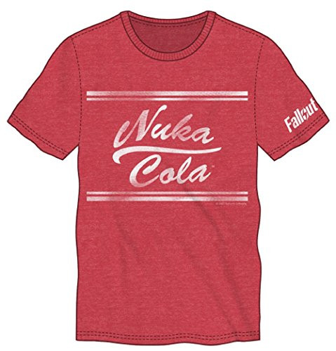Fallout Nuka Cola Mens Red T-Shirt Licensed -X-Large-
