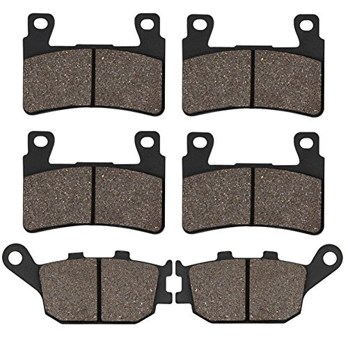 Cyleto Front and Rear Brake Pads for Honda CBR929RR CBR 929RR 2000 2001 - CBR 954RR CBR954RR CBR 954 RR 2002 2003