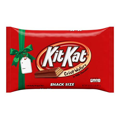 Kit Kat Holiday Milk Chocolate Wafer Candy Bars Snack Size Gift Box 2 Lb Kit Kat Holiday Milk Chocolate Wafer Candy Bars Snack Size Gift Box 2 Lb