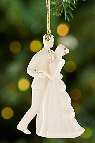 Lenox 2019 Bride and Groom Wedding Dance Annual Porcelain First Christmas ornament- New in box