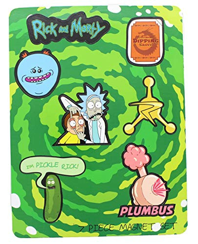RICK AND MORTY Rick and Morty 6Pcs Magnet Set Collectible Toys