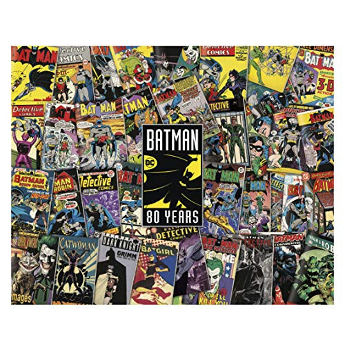 Batman 1000 Piece Jigsaw Puzzle - Comic Books Through Time Collage