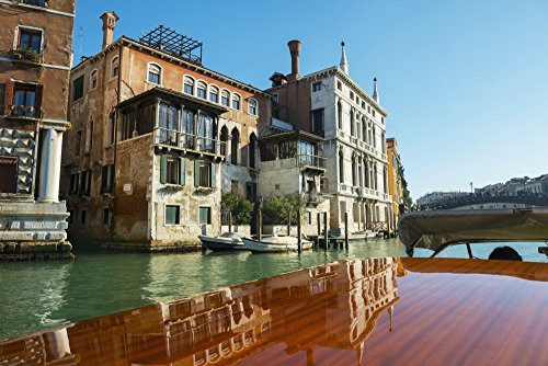 Posterazzi DPI2413988 Buildings along the shoreline of the Grand Canal viewed from a boat Venice Veneto Italy Poster Print 19 x 12 Posterazzi DPI2413988 Buildings along the shoreline of the Grand Canal viewed from a boat Venice Veneto Italy Poster Print 19 x 12