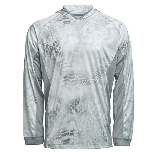 Kryptek Mens Zephyr Hoodie  Wraith-Wolf Grey  XL