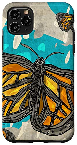 iPhone 11 Pro Max Perfect Womens Gift Butterfly Insect Winter Month Monarch Case