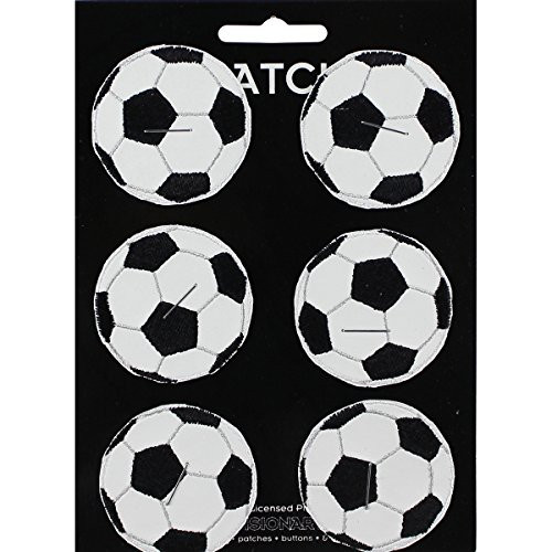 CandD Visionary P2-6-4319 Patch Soccer Ball -6 Pack-  2