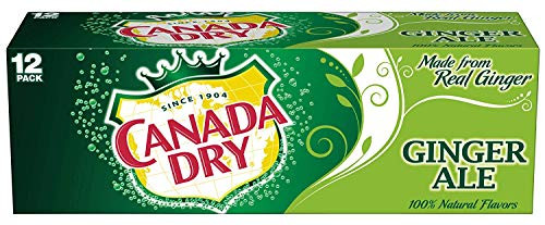 Canada Dry Ginger Ale Soda  12 Ounce -12 Cans-