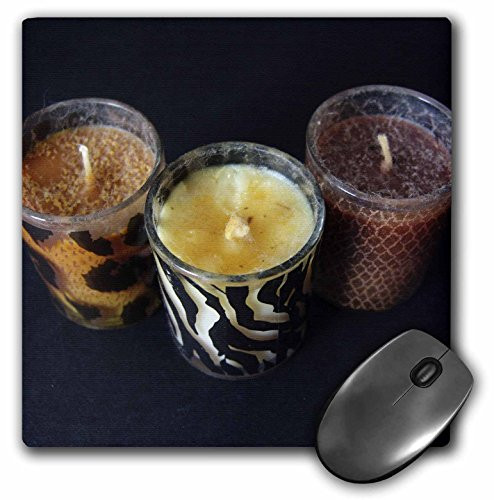 3dRose LLC 8 x 8 x 0-25 Inches Mouse Pad  Candles in The Wind -mp-11421-1-