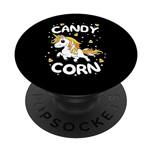 Candy Corn Unicorn Halloween Halloween Boonicorn School Kid PopSockets Grip and Stand for Phones and Tablets
