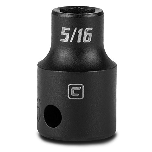 Capri Tools 5-16-Inch Shallow Impact Socket  3-8-Inch Drive  6-Point  SAE