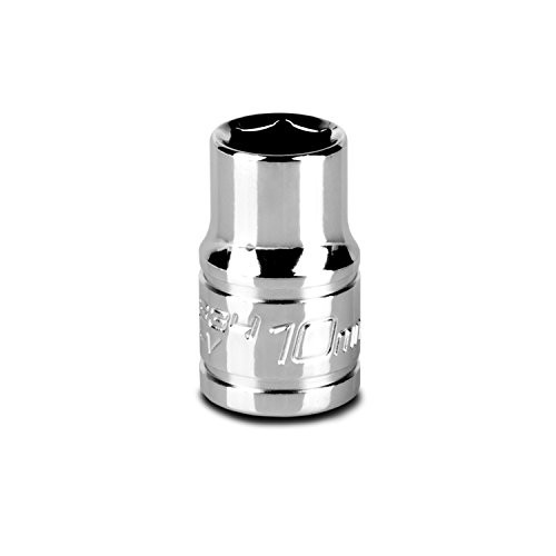 Capri Tools 10 mm Shallow Socket  3-8-Inch Drive  6-Point  Metric