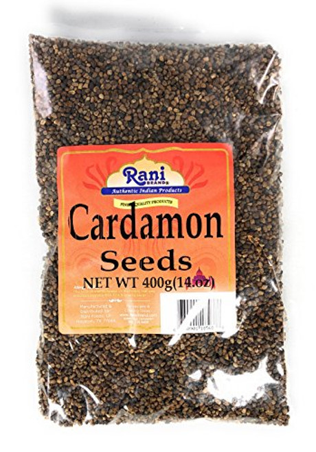 Rani Cardamom Seeds -Elachi- Indian Spice 14oz -400g- ~ All Natural - Vegan - Gluten Free Ingredients - NON-GMO - Indian Origin Rani Cardamom Seeds -Elachi- Indian Spice 14oz -400g- ~ All Natural - Vegan - Gluten Free Ingredients - NON-GMO - Indian Origin