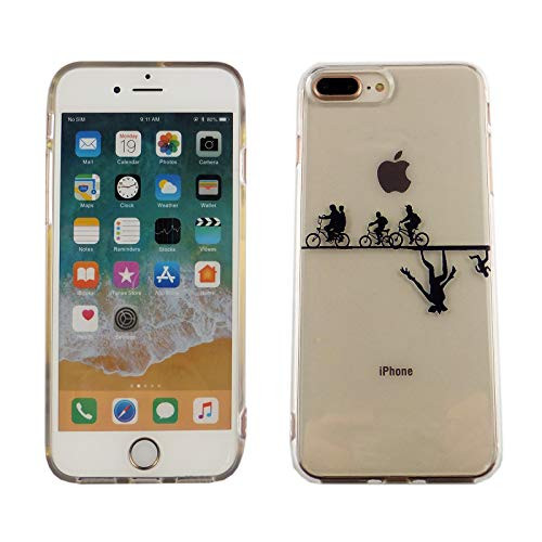 CASEMPIRE iPhone 7 Plus  iPhone 8 Plus Stranger Bicycle TPU Case Shock Proof Never Fade Slim Fit Cover for iPhone 7 8 Plus Upside Down