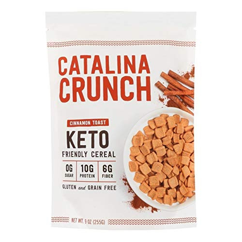 Catalina Crunch  Cinnamon Toast Keto Friendly Cereal  9 oz -255 g-