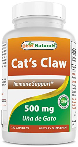 Best Naturals Cats Claw Capsule  500 mg  240 Count