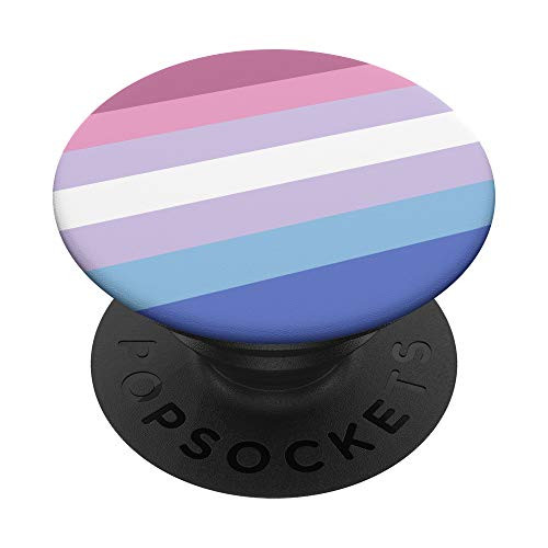 Bigender Nonbinary Flag Colors for LGBT Pride and Allies PopSockets PopGrip Swappable Grip for Phones and Tablets