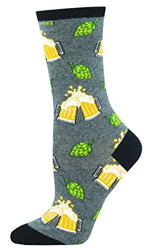 Socksmith Hoppier Together Gray Heather One Size