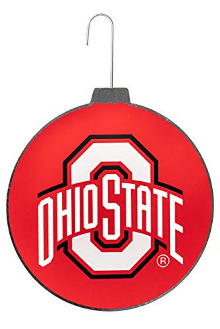 Collegiate Pulse Ohio State University Buckeyes NCAA DISC Ornament
