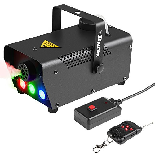Fog Machine With LED Lights Baisun 400W Wireless Remote Control Smoke Machine For Wedding Christmas Halloween Birthday Party