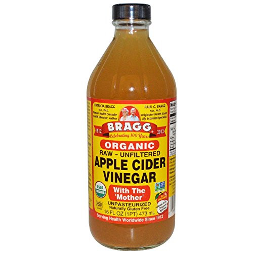 Bragg Organic Unfiltered Apple Cider Vinegar - 16 Ounce -3 Pack-