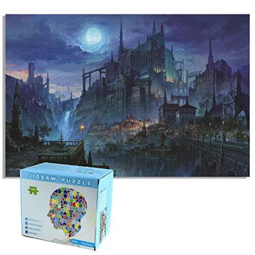 1000 Pieces Puzzles Wooden Floor Jigsaw Puzzle Intellectual Game Learning Education Decompression Toys for Adults Kids - The Magic Castle