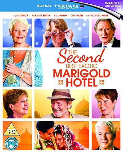 The Second Best Exotic Marigold Hotel -Blu-ray-