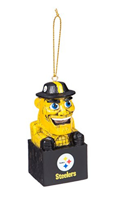 Team Sports America 3OT3824MAS Pittsburgh Steelers Mascot Ornament Team Sports America 3OT3824MAS Pittsburgh Steelers Mascot Ornament