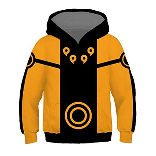CHENMA Unisex Kids Naruto 3D Print Pullover Hoodie Sweatshirt with Front Pocket CHENMA Unisex Kids Naruto 3D Print Pullover Hoodie Sweatshirt with Front Pocket